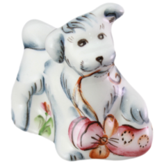 Семикаракорская статуэтка "Узелок" белый Аксинья