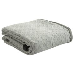 Покрывало Tkano из стираного хлопка серого цвета из коллекции Essential, 230х250 см