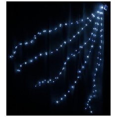 Гирлянда Lefard Хвост 200 Led, 10 нитей, 2 м, цвет белый холодный, без батареек (786-314)