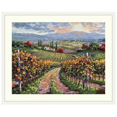 Набор для вышивания Мережка К-164 Vineyard Hill (Виноградники Тосканы)