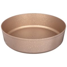 Форма для запекания Agness Премиум Экселент круглая 26х7,5 см трехслойное покрытие Granit, Pfoa Free (936-745)