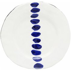 KARE Design Тарелка Bridge, коллекция "Мост" 27*3*27, Керамика, Белый