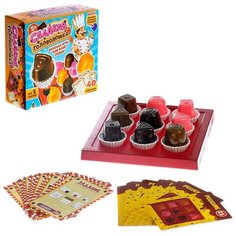 Настольная игра-головоломка с карточками «Сладкая головоломка» Лас Играс