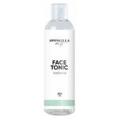 Тоник для лица Spongilla beauty для всех типов кожи Face tonic balance, 200 мл