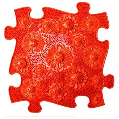 Модульный коврик ИграПол Цветочки большой (красный)