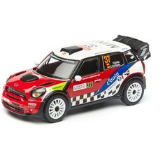 Bburago Машинка металлическая ралли 2012 MINI John Cooper Works WRC Team Dani Sordo, 1:32