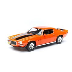Maisto Машинка Chevrolet Camaro 1971, 1:18 оранжевая