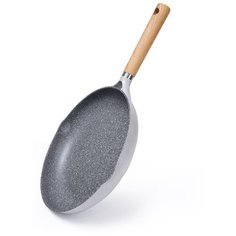 Сковорода Fissman SHADOW BORNEO для жарки 28x5,5 см без крышки (алюминий) (5066)