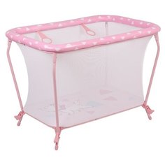 Манеж Polini kids Disney baby Classic Кошка Мари, розовый