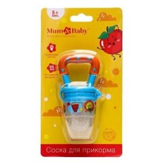 Соска для прикорма с силиконовой сеточкой "Фруктики" 4982291 Mum&Baby