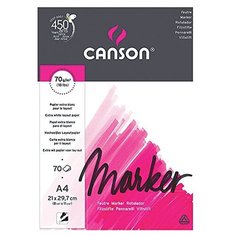 Альбом для маркеров Canson Marker Layout 29.7 х 21 см (A4), 70 г/м², 70 л.