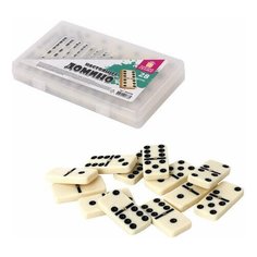 Игра настольная "ДОМИНО", пластиковый кейс, 17х10 см, ЗОЛОТАЯ СКАЗКА, 662296