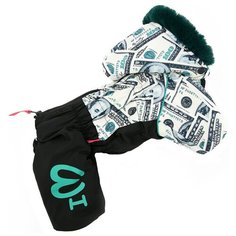 FOR MY DOGS комбинезон для собак черный для мальчиков FW677-2019 M (22)