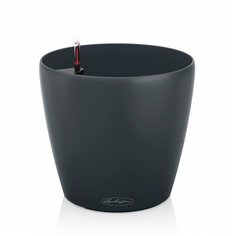 Кашпо Classico Color 18, серое, с системой автополива Lechuza