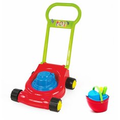 Игровой набор: Детская газонокосилка (15-10631) + Песочный набор "Пароходик" (40-0040) Zebratoys