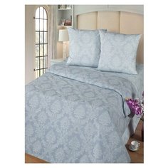 Комплект постельного белья Миланика Диамант Жаккард, 1,5-спальное, тип ткани поплин, состав: хлопок 100%. Milanika