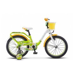 Детский велосипед STELS Pilot 190 18 V030 (2020) зеленый/желтый/белый 9" (требует финальной сборки)