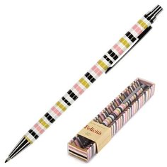 Ручка шариковая Felicita 0,7 мм метал, синяя, полоска 20-0263/03 Bruno Visconti