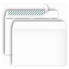 Конверты POSTFIX С5, стрип, 162х229, 80 г/м2, 1000шт/уп Bong