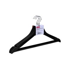 Вешалка Attache Набор Jas с выемками и перекладиной F6612NM черный