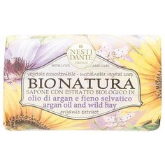 Мыло кусковое Nesti Dante Bio Natura Argan Oil and Wild Hay, 250 г