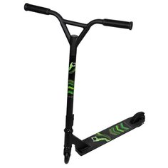 Трюковой самокат ALFA SPORT AS-002 пластиковые ступицы, зеленый