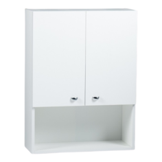 Шкаф для ванной Alterna Вега 5004/6004, (ШхГхВ): 60х24х80 см, белый