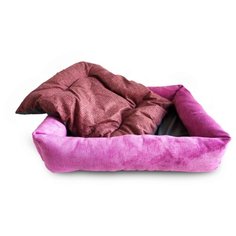 Лежак Frais для собак и кошек 45*60 см фуксия