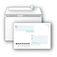 Конверты Куда-Кому С5, стрип, ForPost, 162х229, 1000шт/кор 2804 Packpost