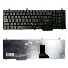 Клавиатура для ноутбука Dell Vostro 1710, 1720 Series. Плоский Enter. Черная, без рамки. PN: V081702AS, 0T351J. Top On