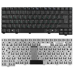 Клавиатура для ноутбука Asus A3000, A6, G1S, Z9 Series. Г-образный Enter. Черная, без рамки. PN: K000962V1 Top On
