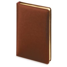 Ежедневник А4 недатированный «Sidney Nebraska», коричневый Альт