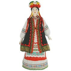 Кукла интерьерная Потешного промысла в украинском девичьем праздничном костюме Потешный промысел