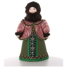 Кукла коллекционная Потешного промысла Горожанка в зимнем костюме. Н. 19 в. Россия. Потешный промысел