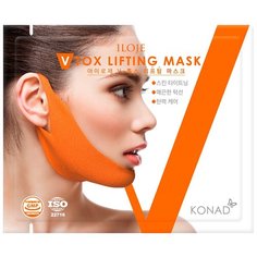 Konad ILOJE V-Tox Lifting Mask Тканевая маска для упругости, лифтинга и подтяжки V-линии подбородка, 1 штука