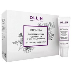 OLLIN BioNika Энергетическая сыворотка против выпадения волос 1x15мл Balance Scalp Energy Serum
