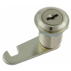 Замок почтовый Нора-М 6103 ПП для ящика с прямой планкой - Никель - 25 мм