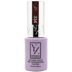 Гель-лак для ногтей Yllozure Nail Professional System, 12 мл, 334 искристый вишнёвый