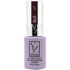 Гель-лак для ногтей Yllozure Nail Professional System, 12 мл, 278 вишневый джем