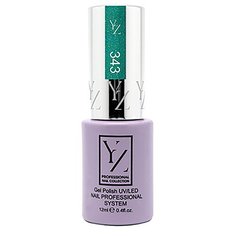 Гель-лак для ногтей Yllozure Nail Professional System, 12 мл, 343 сияющий бирюзовый
