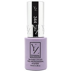 Гель-лак для ногтей Yllozure Nail Professional System, 12 мл, 344 иссиня черный