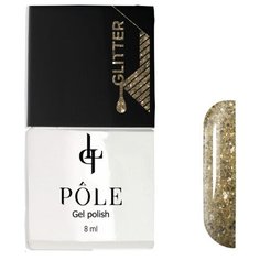 Гель-лак для ногтей Pole Glitter effect, 8 мл, мерцающая дымка