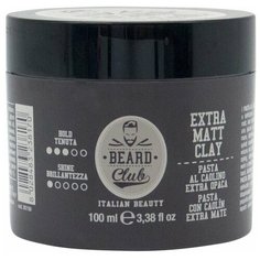 KayPro Экстра-матовая паста Beard Club Extra Matt Clay с белой глиной, средняя фиксация, 100 мл
