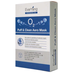 EverYang O2 Puff & Clean Aero Mask Аэро-маска для глубокого очищения кожи, 10 шт.