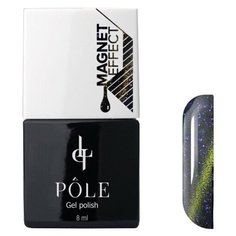 Гель-лак для ногтей Pole Кошачий глаз, 8 мл, ночной город