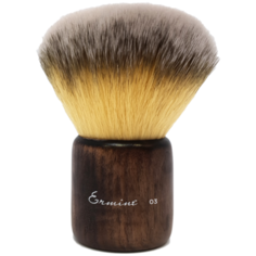 Кисть Ermine №03, для лица коричневый
