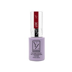 Гель-лак для ногтей Yllozure Nail Professional System, 12 мл, 307 темно-красный