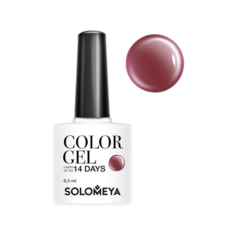 Гель-лак для ногтей Solomeya Color Gel, 8.5 мл, Puce/Красновато-коричневый 17