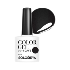 Гель-лак для ногтей Solomeya Color Gel, 8.5 мл, Perfectly Black/Идеально черный 60