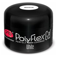 Гель PNB PolyFlex Gel моделирующий, 15 мл white
